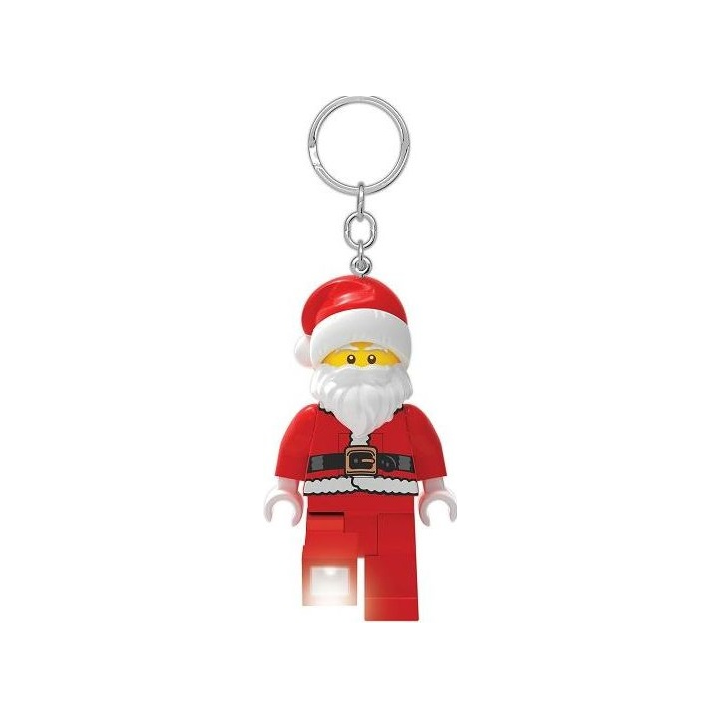 Portachiavi di Babbo Natale (Santa) con torcia - Lego LGL-KE189H