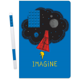 Notebook Image con Penna Gel - Lego 52523
