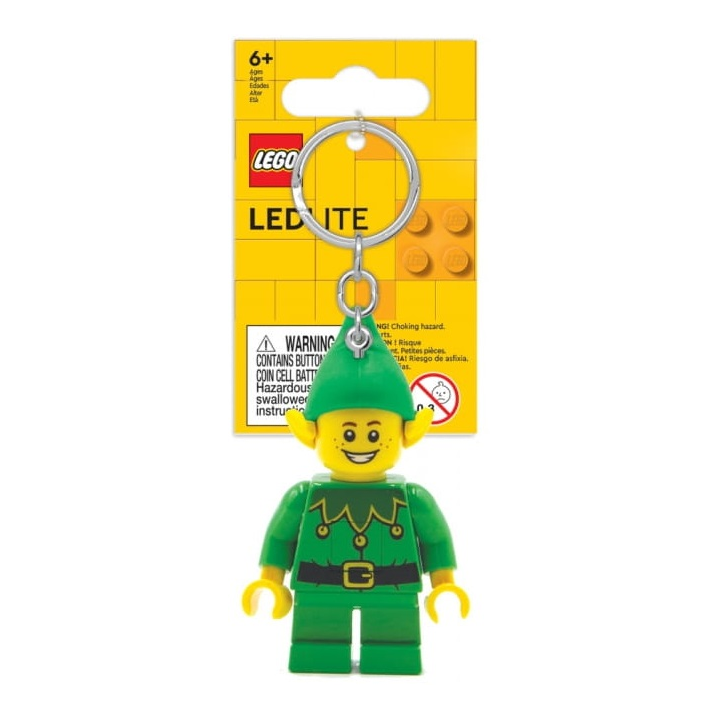 Portachiavi Elfo con torcia - Lego LGL-KE181H