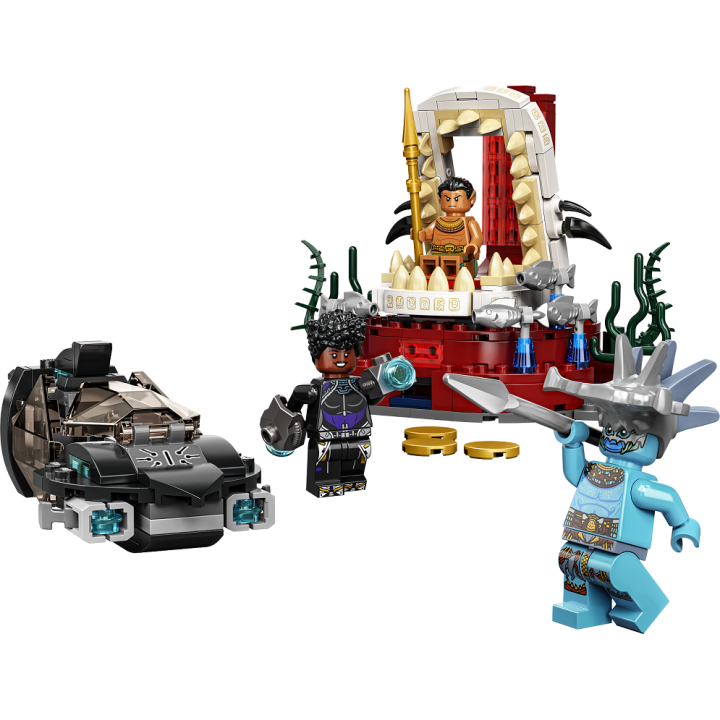 La stanza del trono di Re Namor - Lego Marvel 76213
