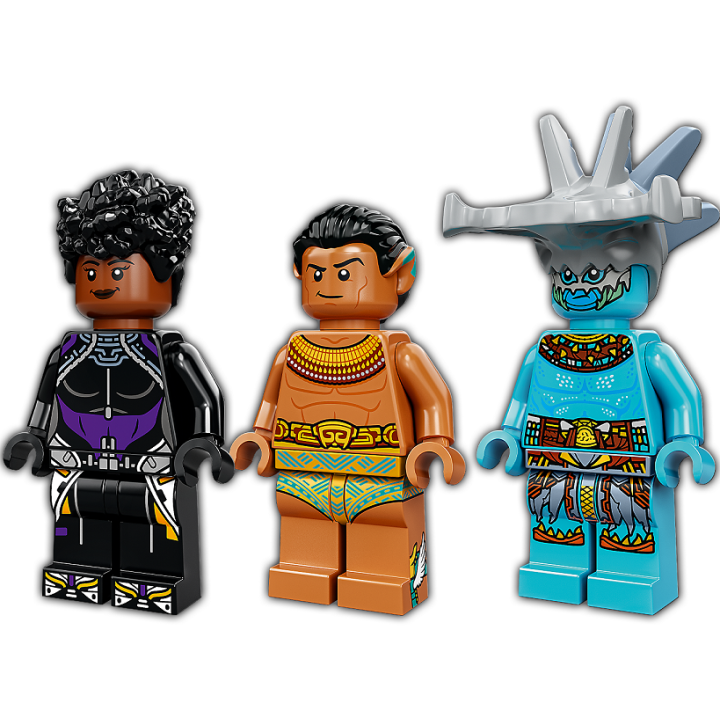 La stanza del trono di Re Namor - Lego Marvel 76213