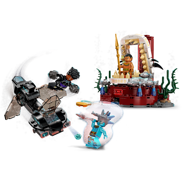 La stanza del trono di Re Namor - Lego Marvel 76213