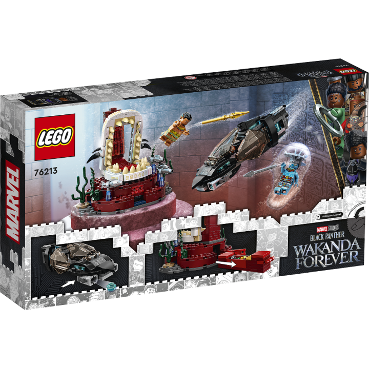 La stanza del trono di Re Namor - Lego Marvel 76213
