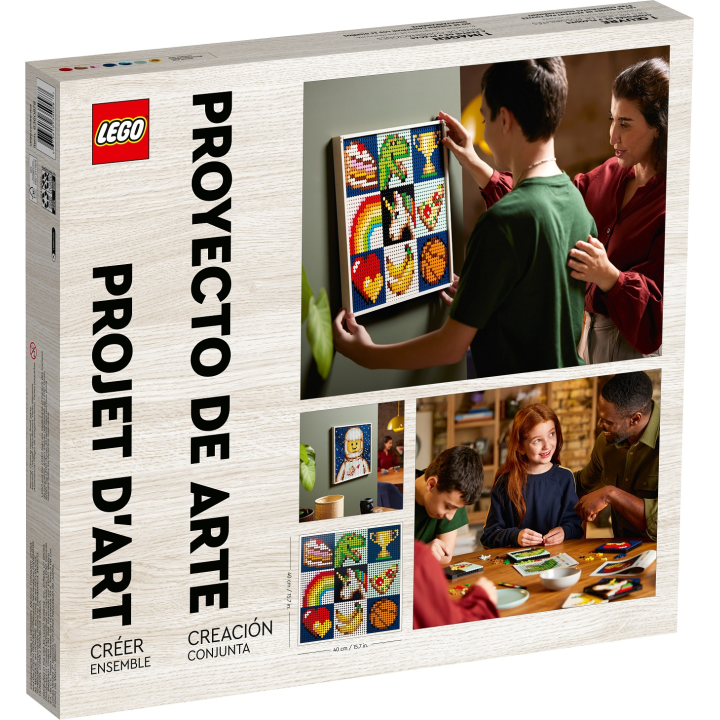 Progetto d'arte - Creiamo insieme - Lego Art 21226