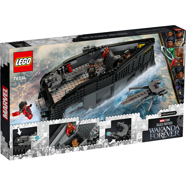 Black Panther: Guerra sull’acqua! - Lego Marvel 76214