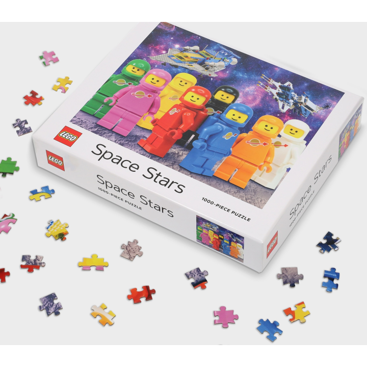 Puzzle di 1.000 pezzi Stelle spaziali - Lego Minifigures 51795-SS