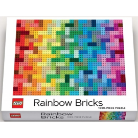 Puzzle di 1.000 pezzi - Rainbow Bricks - Lego Minifigures 51795-R