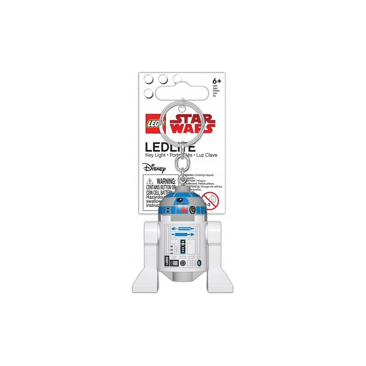 Portachiavi R2-D2 con torcia - Lego LGL-KE21H