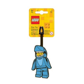 Etichetta per bagagli omino squalo - Lego 52540