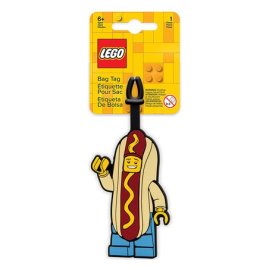Etichetta per bagagli omino hot dog - Lego 52615