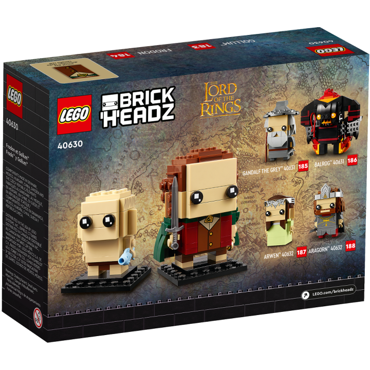 Frodo™ e Gollum™ - Lego Lord Of The Rings 40630