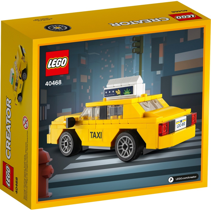 Taxi giallo - Lego 40468