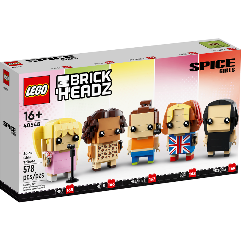 Tributo alle Spice Girls - Lego Brick Headz 40548