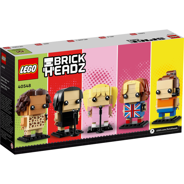Tributo alle Spice Girls - Lego Brick Headz 40458