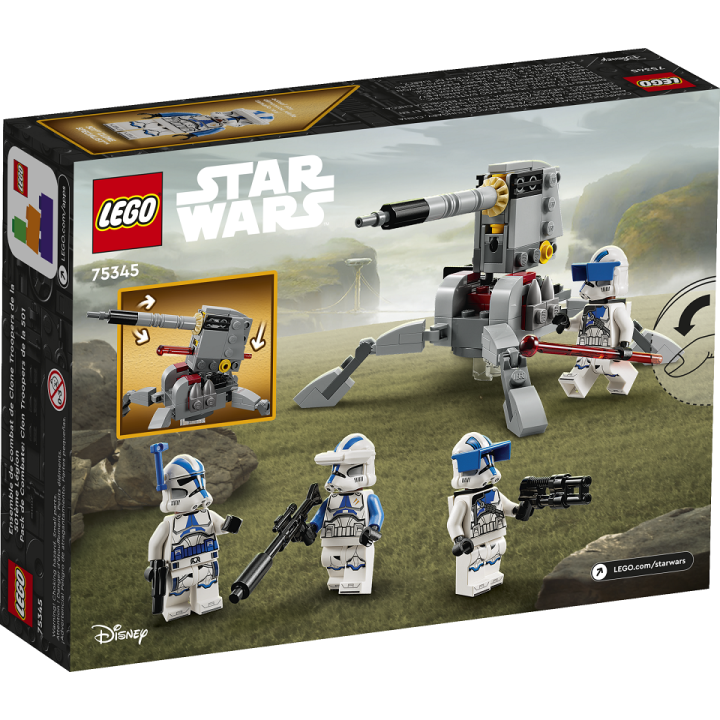 Battle Pack Clone Troopers™ Legione 501 - Lego Star Wars 75345
