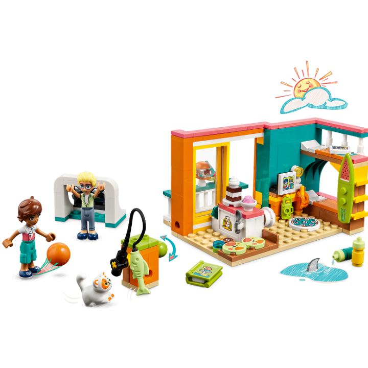 La cameretta di Leo - Lego Friends 41754