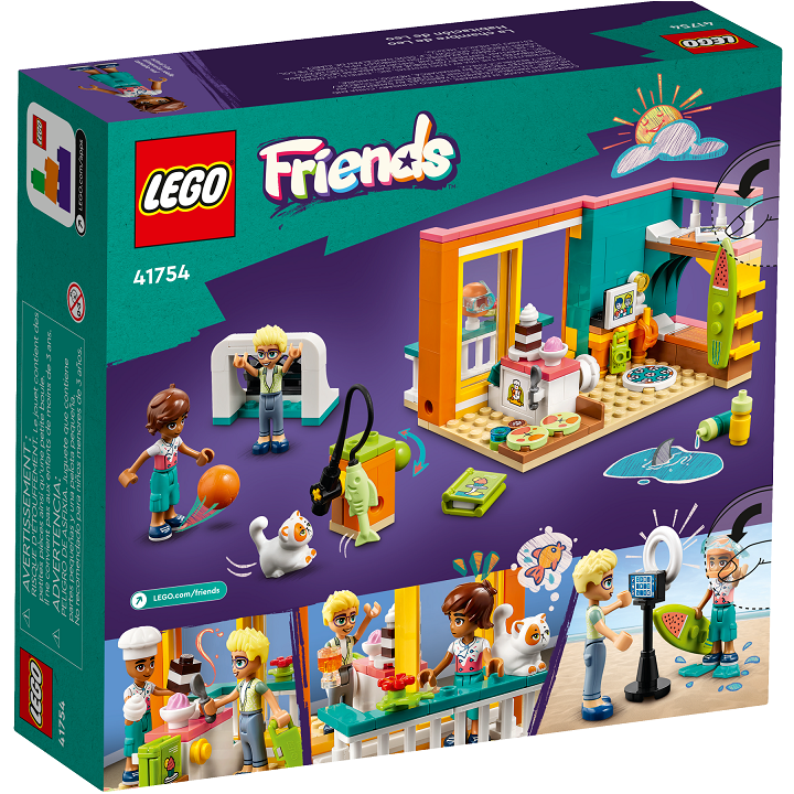 La cameretta di Leo - Lego Friends 41754