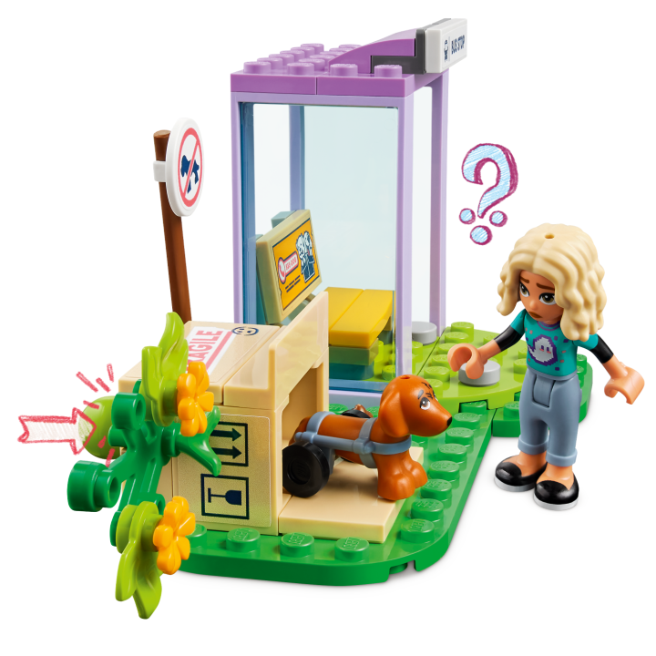 Furgone di soccorso dei cani - Lego Friends 41741