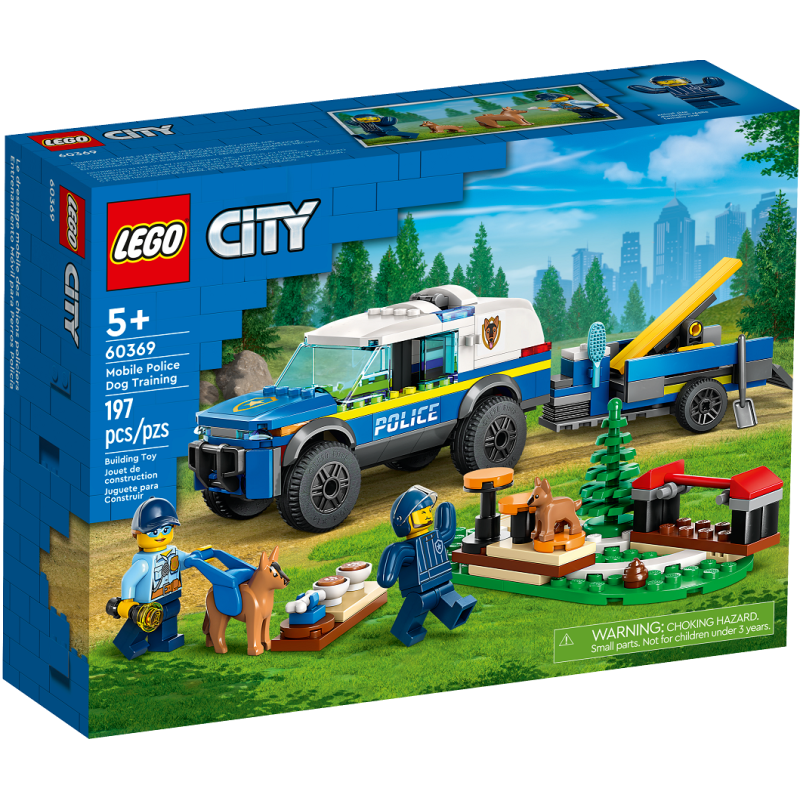 Addestramento cinofilo mobile - Lego City 60369