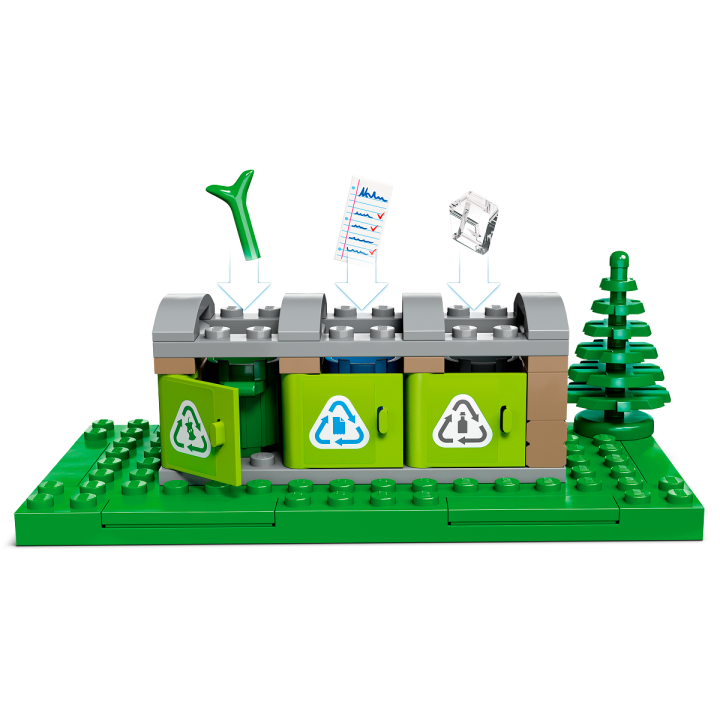 Camion per il riciclaggio dei rifiuti - Lego City 60386