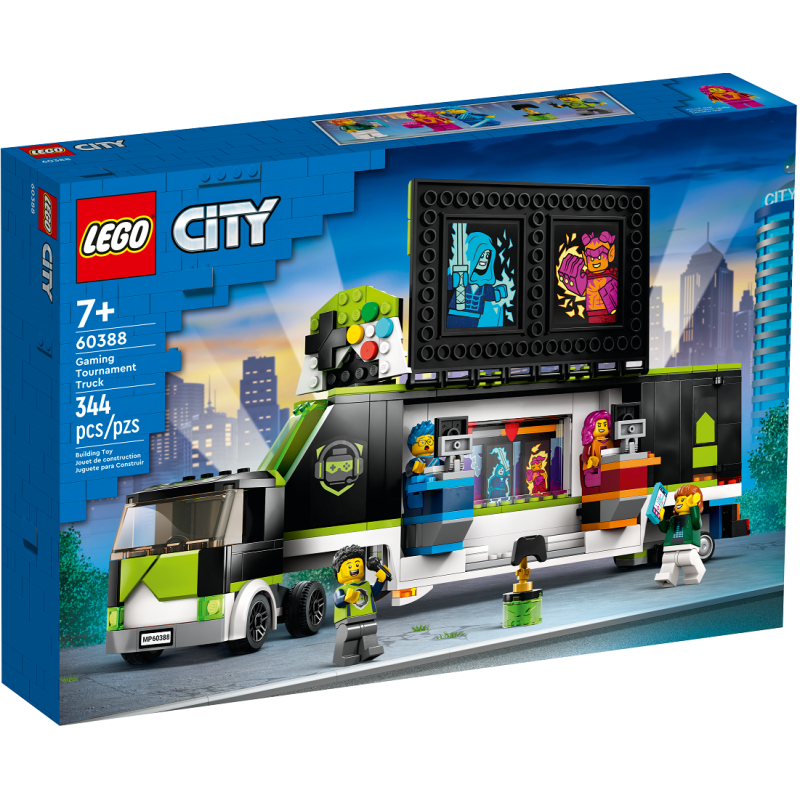 LEGO City Great Vehicles 60324 Gru Mobile, Veicoli da Cantiere