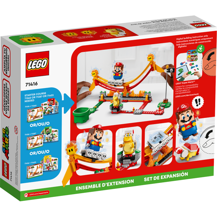 Pack di espansione Giro sull’onda lavica - Lego Super Mario 71416