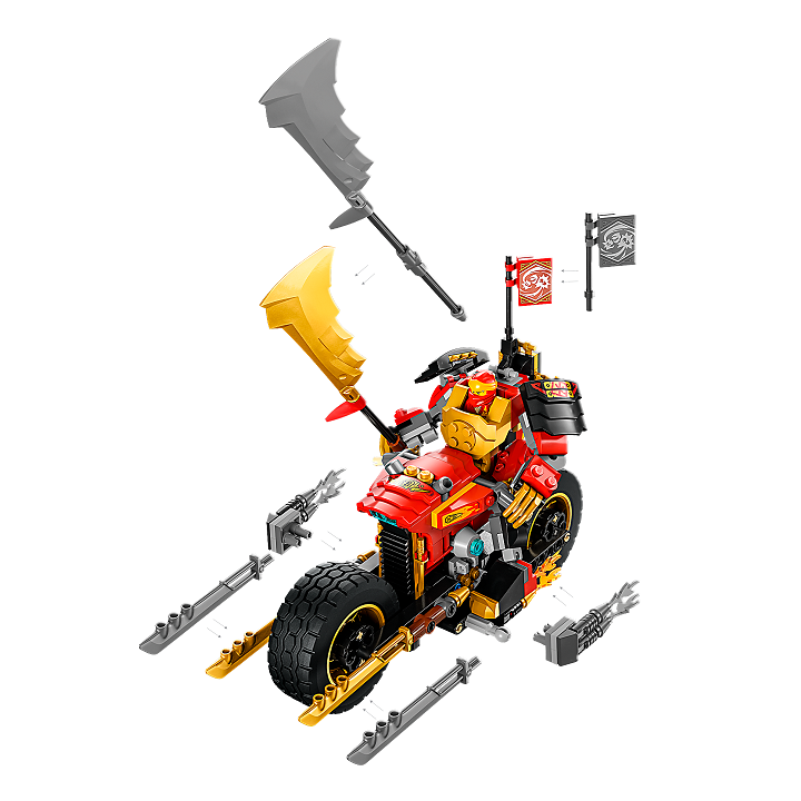 Mech Rider di Kai - EVOLUTION - Lego Ninjago 71783
