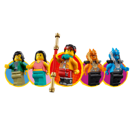 Super auto sportiva di Monkie Kid - Lego Monkie Kid 80015