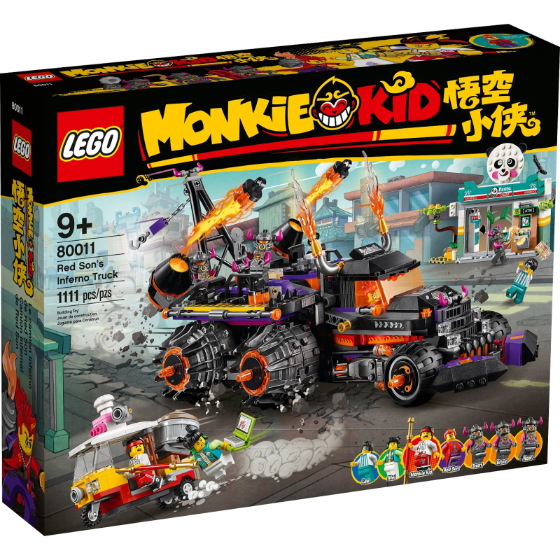 Inferno Truck di Red Son - Lego Monkie Kid 80011