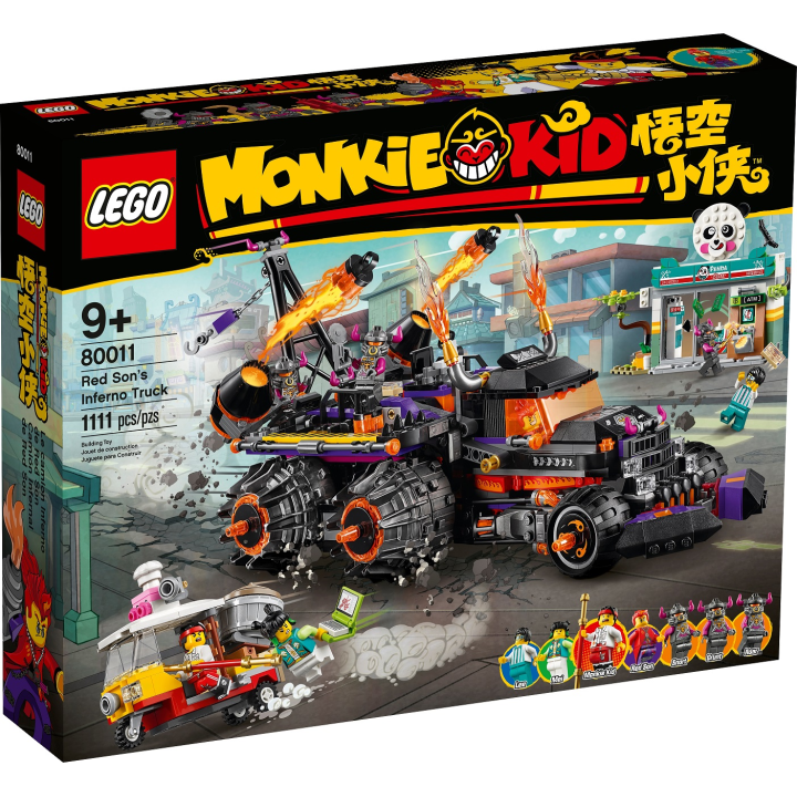 Inferno Truck di Red Son - Lego Monkie Kid 80011