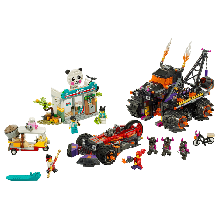 Inferno Truck di Red Son - Lego Monkie Kid 80011
