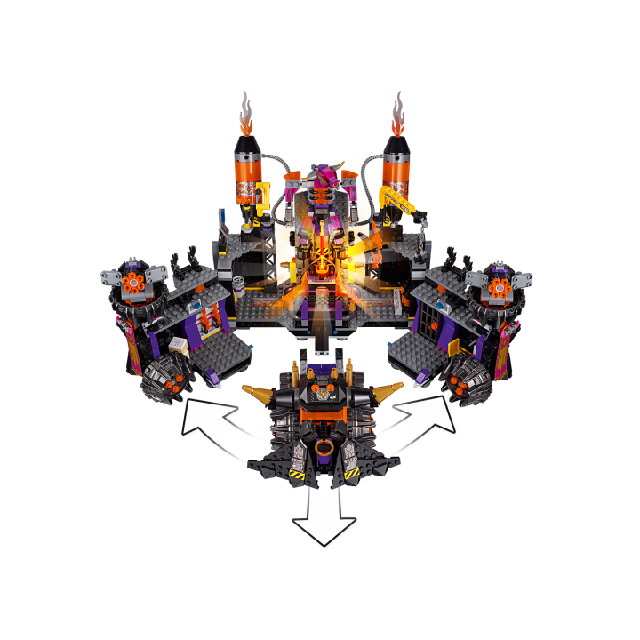 La fonderia del fuoco - Lego Monkie Kid 80016