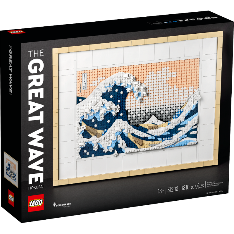 Hokusai - La Grande Onda - Lego 31208