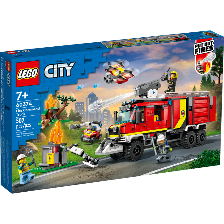 Autopompa dei vigili del fuoco - Lego 60374