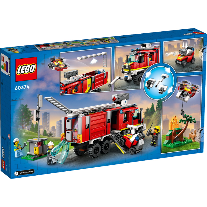 Autopompa dei vigili del fuoco - Lego 60374