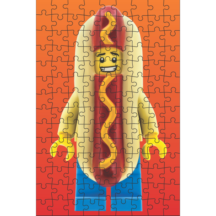 Mystery Minifigure Mini Puzzle (Red Edition) - Lego 5007065