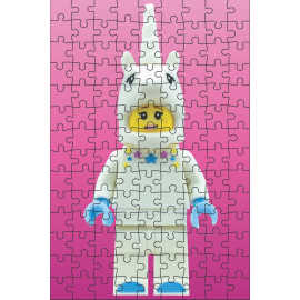 Mystery Minifigure Mini Puzzle (Red Edition) - Lego 5007065