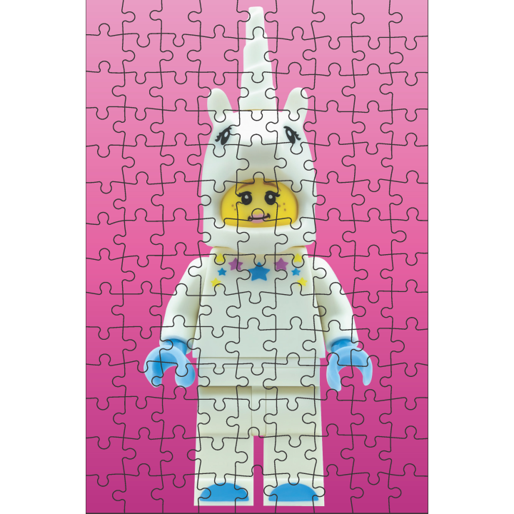 Mystery Minifigure Mini Puzzle (Red Edition) - Lego 5007065