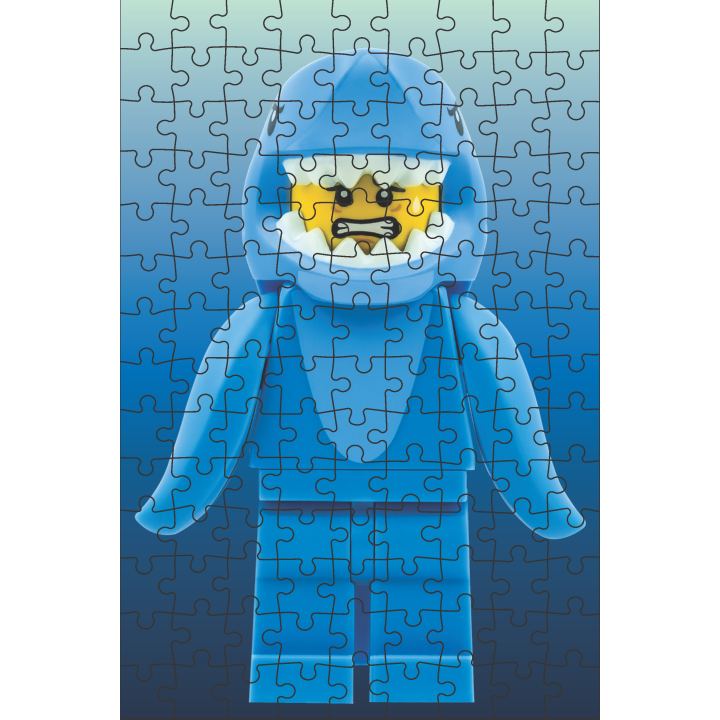 Mystery Minifigure Mini Puzzle (Red Edition) - Lego 5007065