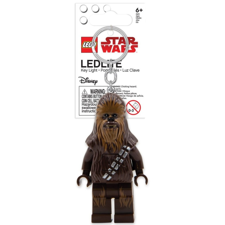 Portachaivi Chewbacca con torcia - Lego LGL-KE100