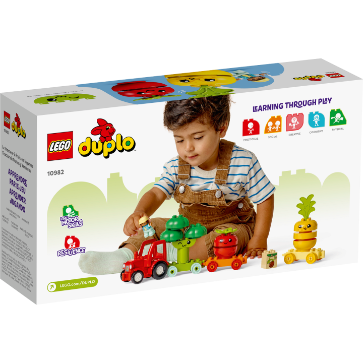 Il trattore di frutta e verdura - Lego Duplo 10982