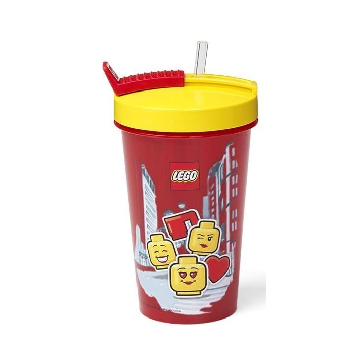 Bicchiere con cannuccia - Icon Girl - Lego 4044IG