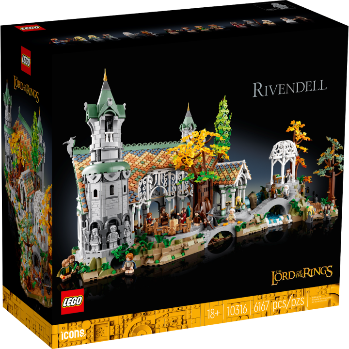 IL SIGNORE DEGLI ANELLI: GRAN BURRONE - Lego Lord Of The Rings 10316