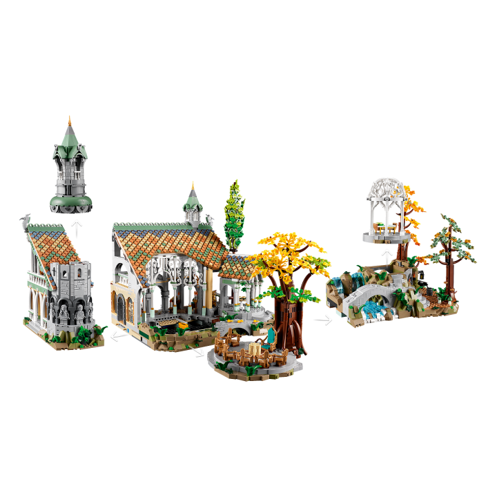 IL SIGNORE DEGLI ANELLI: GRAN BURRONE - Lego Lord Of The Rings 10316
