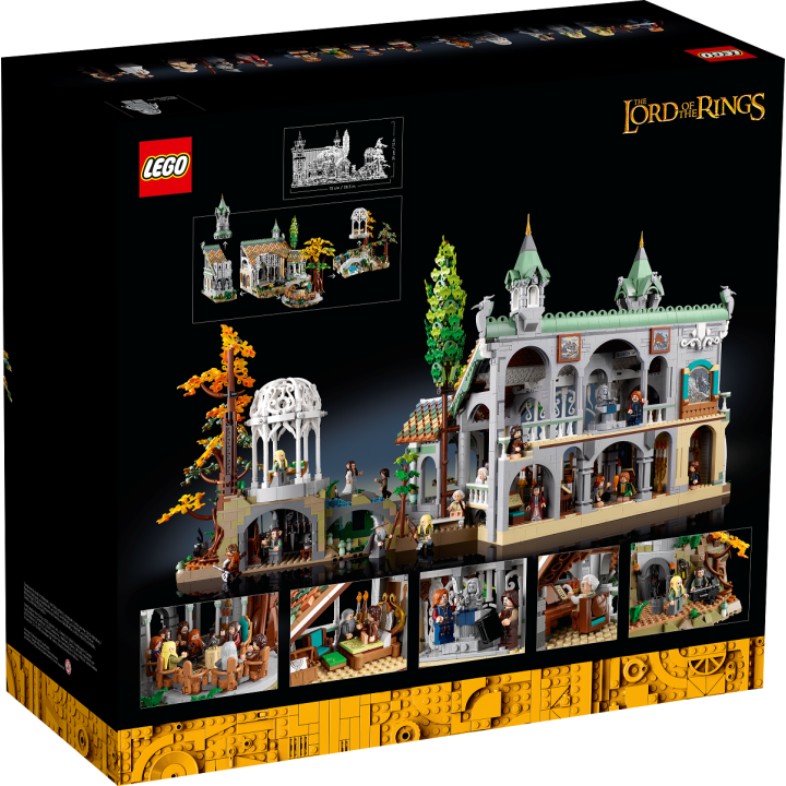 IL SIGNORE DEGLI ANELLI: GRAN BURRONE - Lego Lord Of The Rings 10316