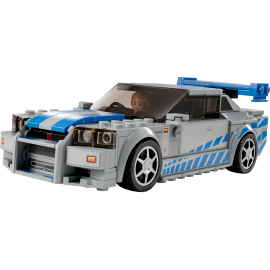 2 Fast 2 Furious Nissan Skyline GT-R (R34) - Lego Speed Champions 76917