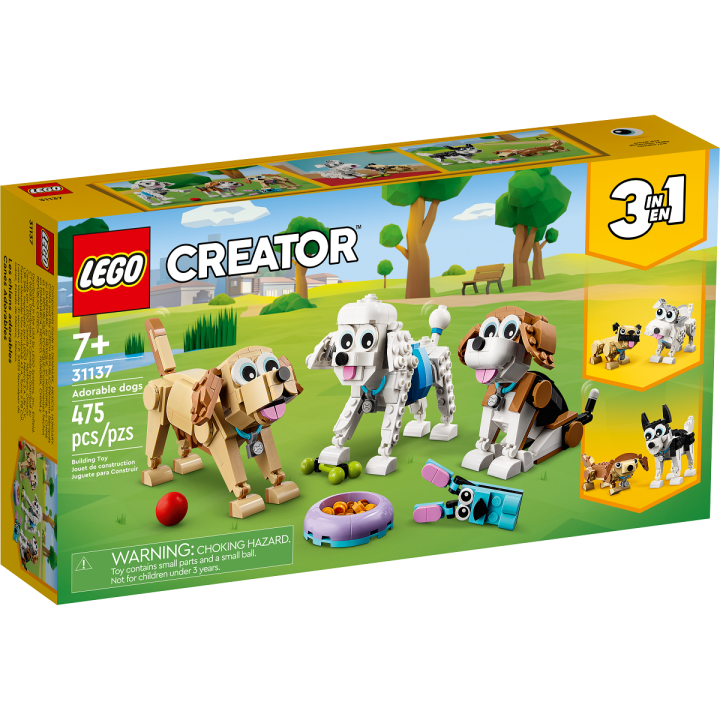 Adorabili cagnolini - Lego Creator 3 in 1 31137