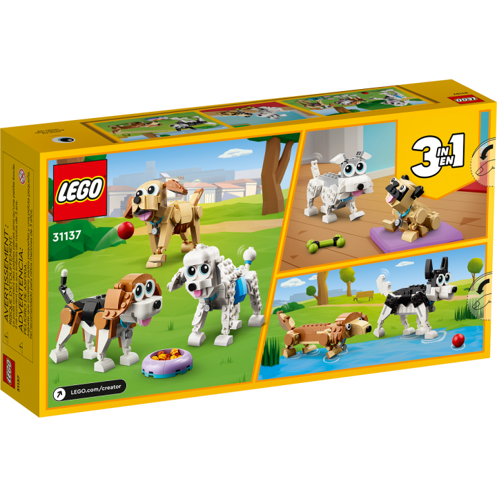 Adorabili cagnolini - Lego Creator 3 in 1 31137