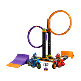 Sfida acrobatica: anelli rotanti - Lego City 60360