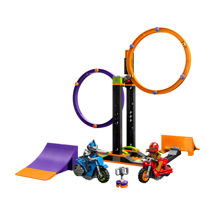 Sfida acrobatica: anelli rotanti - Lego City 60360